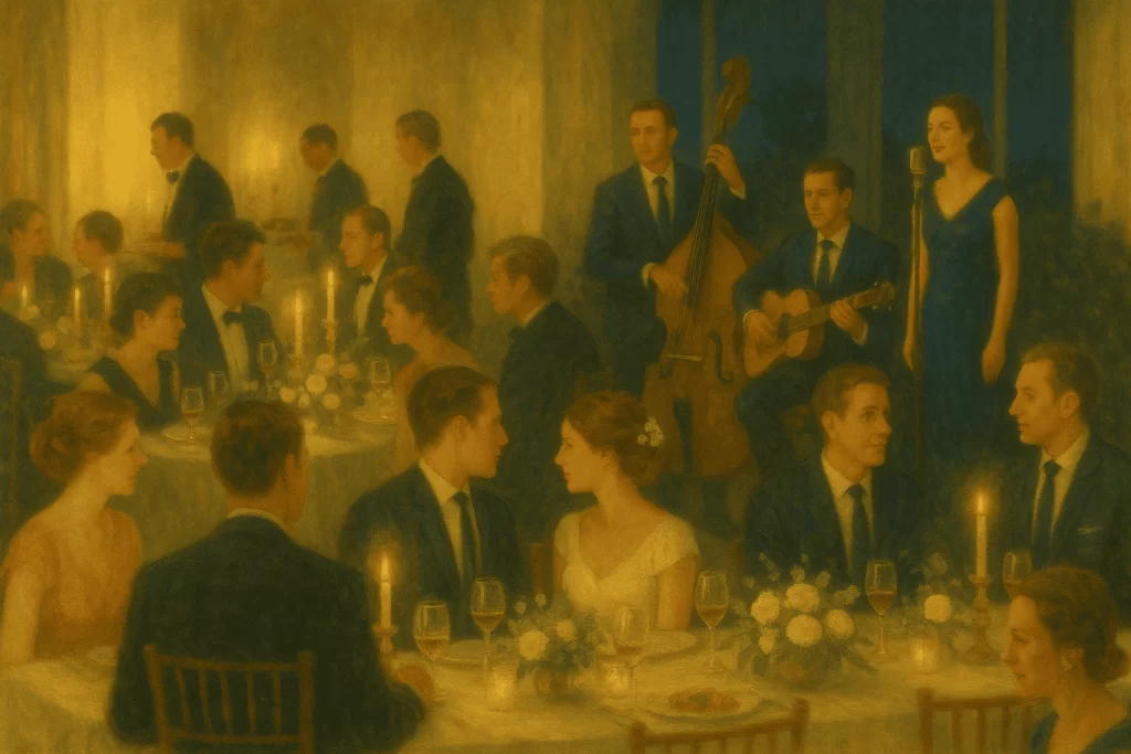 Groupe de Jazz pour mariage anime le diner de votre mariage